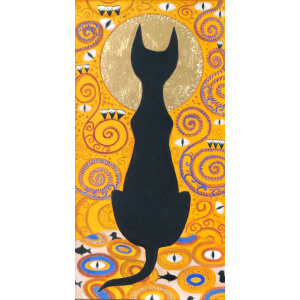 Oil Painting - Miracle Cat - Buy Original Artwork Oil Paintings Wall Art Directly from Artist Nekol