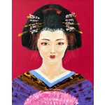 Oil Painting - Spring Wind - Buy Original Artwork Oil Paintings Wall Art Directly from Artist Nekol