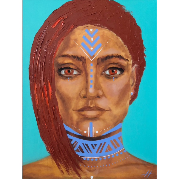 Oil Painting - Adelaide - Buy Original Artwork Oil Paintings Wall Art Directly from Artist Nekol