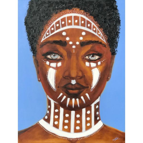 Oil Painting - Ajambo - Buy Original Artwork Oil Paintings Wall Art Directly from Artist Nekol