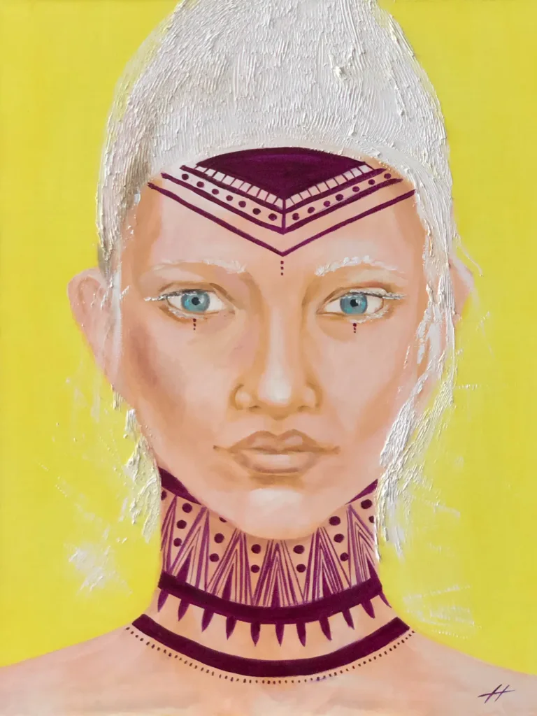 Oil Painting - Artemis - Buy Original Artwork Oil Paintings Wall Art Directly from Artist Nekol