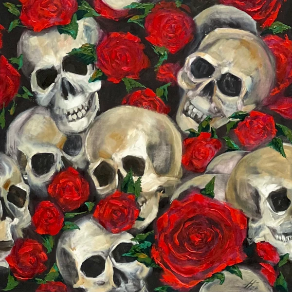 Oil Painting - Сhronos - Buy Original Artwork Oil Paintings Wall Art Directly from Artist Nekol