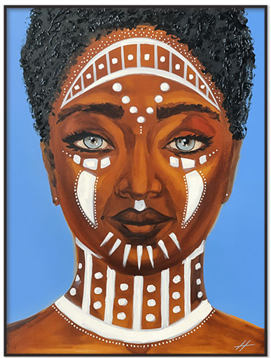 Oil Painting Art Makeup - Unique - Buy Original Artwork Oil Paintings Wall Art Directly from Artist Nekol