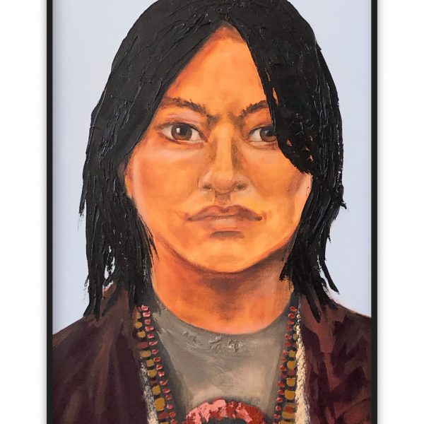 Preview Image: Portrait of a man with traditional attire, oil painting on canvas, Whisper of the Earth by Nekol.