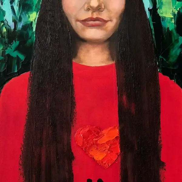 Oil Painting - Heartbeat - Buy Original Artwork Oil Paintings Wall Art Directly from Artist Nekol